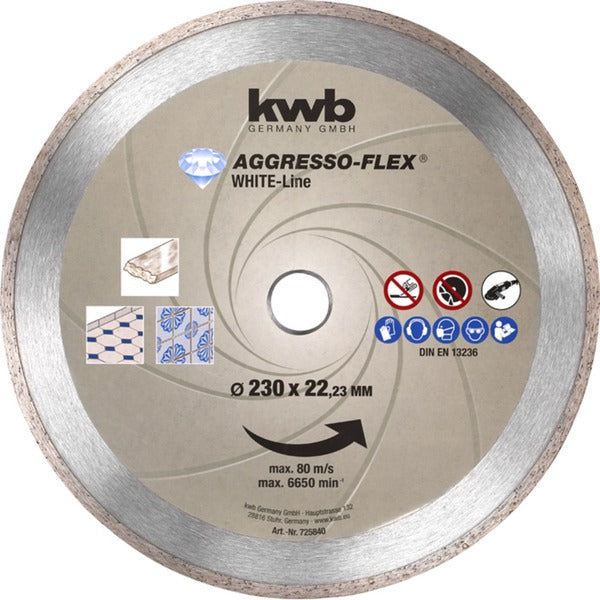 KWB Disco para cerámica, 230mm