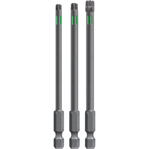 KWB 3 Puntas TT25, TT30, TT40, 100mm