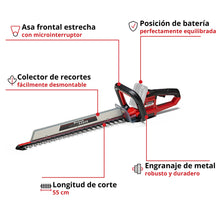 Cortasetos a bateria Einhell Acurra